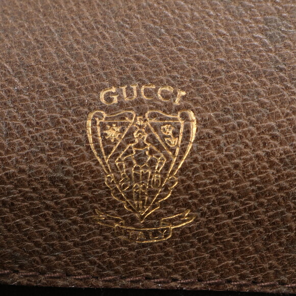 Gucci Old G Hardware Leather Shoulder Bag Tote Handbag Brown Women's - Picture 9 of 9